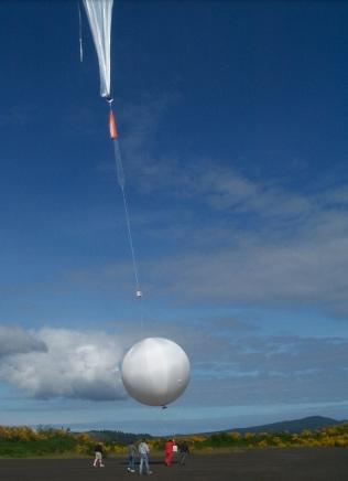 美国近太空公司研制的高空气球
