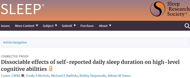 睡多睡少都不好！超万人研究揭示：7-8小时，黄金睡眠时长