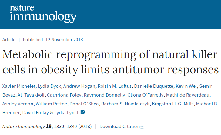 首次揭示！Nature子刊：为何“胖子”更容易得癌症？