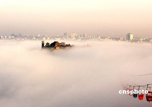 科技时代_图文：山东蓬莱再现“仙阁凌空”自然景观