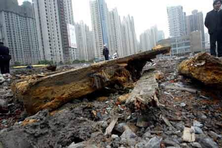 上海市区挖出两女合葬墓&nbsp;皮肤尚有弹性(附组图)