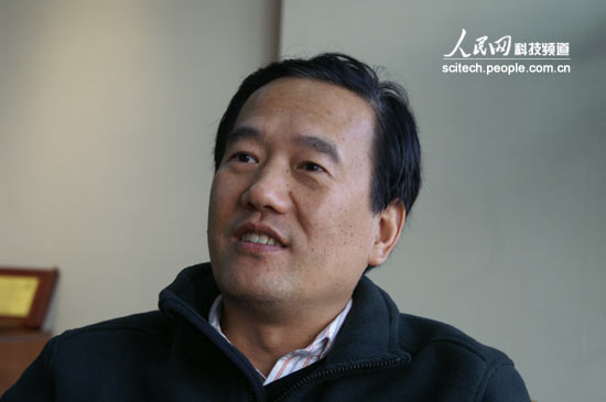 北京生命科学研究所所长王晓东。赵永新摄