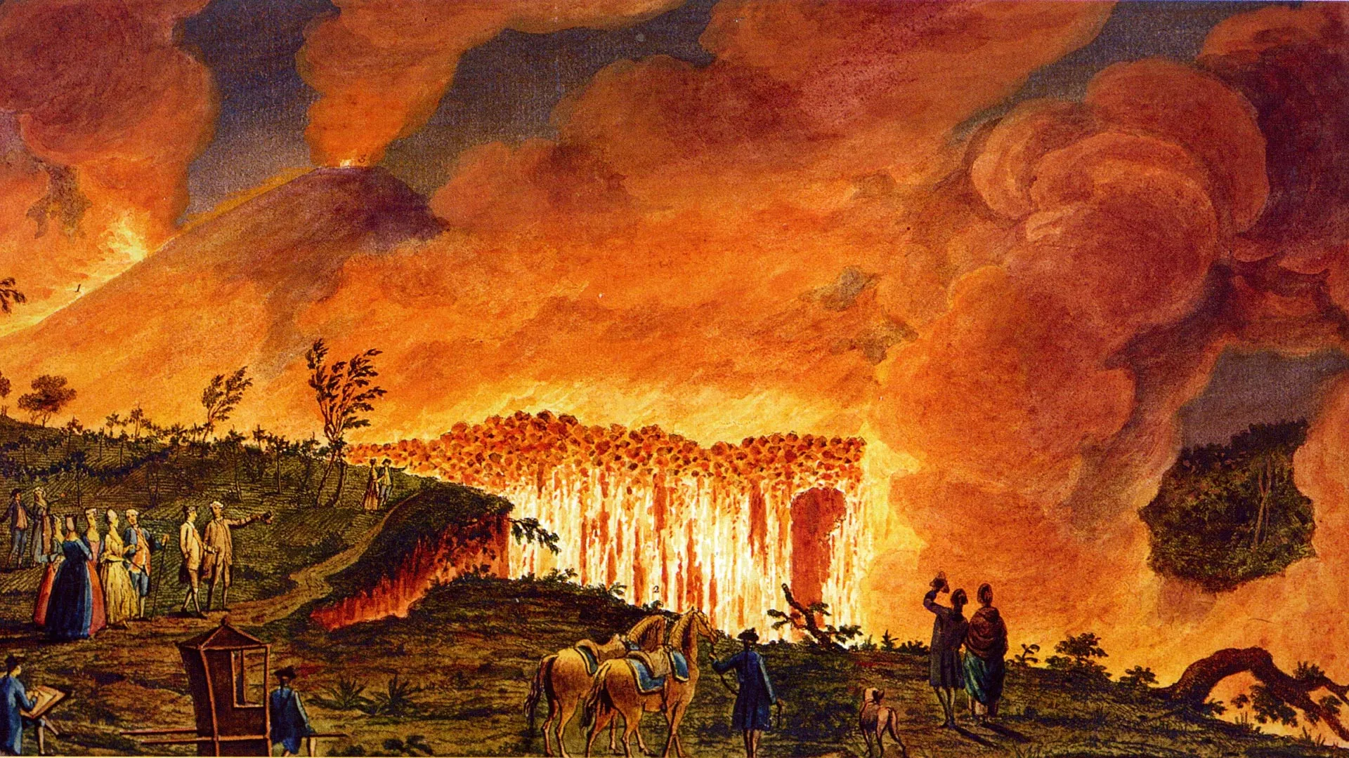 跨越250年：重现18世纪维苏威火山机械模型