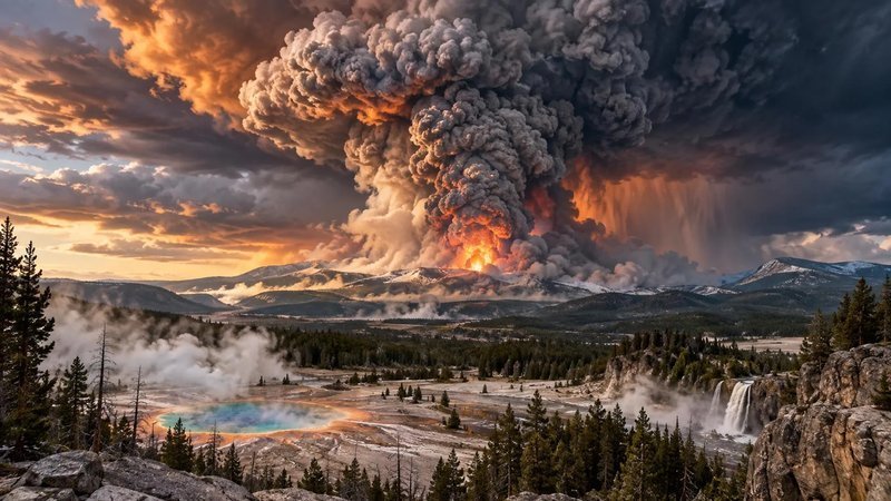 黄石超级火山若今日喷发:人类文明将面临怎样的浩劫?