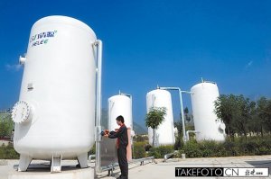 德青源生物天然气日产9000立方米，400农户已试运行
