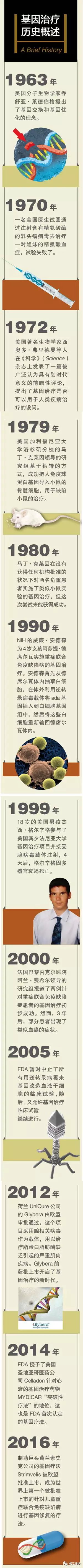 基因治疗的螺旋式发展史