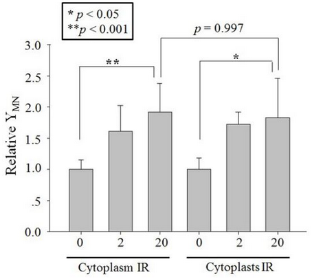 合肥研究院细胞质辐射诱导的旁效应研究获进展