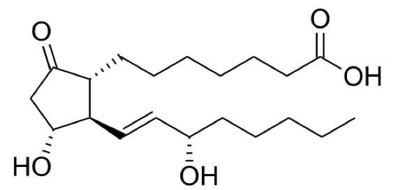 PGE1的化学结构