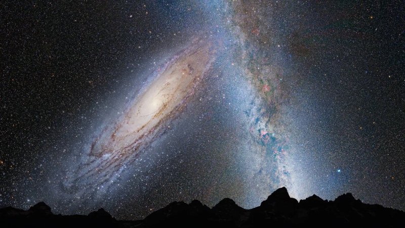 <b>银河系与仙女座星系碰撞:是宿命还是擦肩?</b>